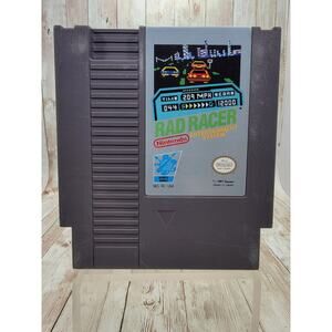 Rad Racer Nintendo Entertainment System 1987 NES